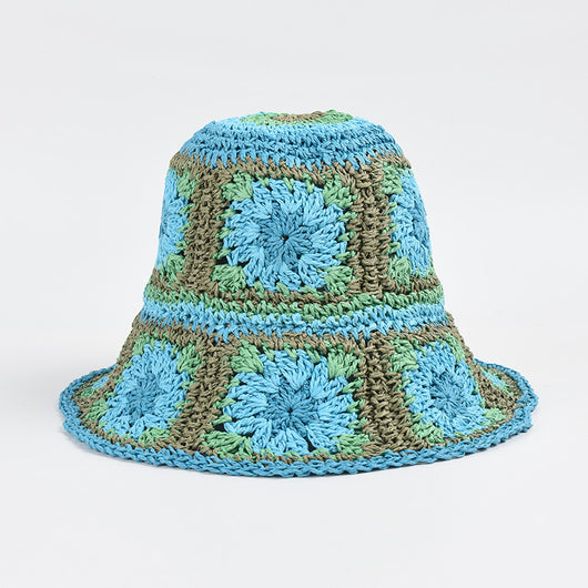 Sombrero Femenino Tejido a Mano en Papiro - Plegable para el Sol - Image 13