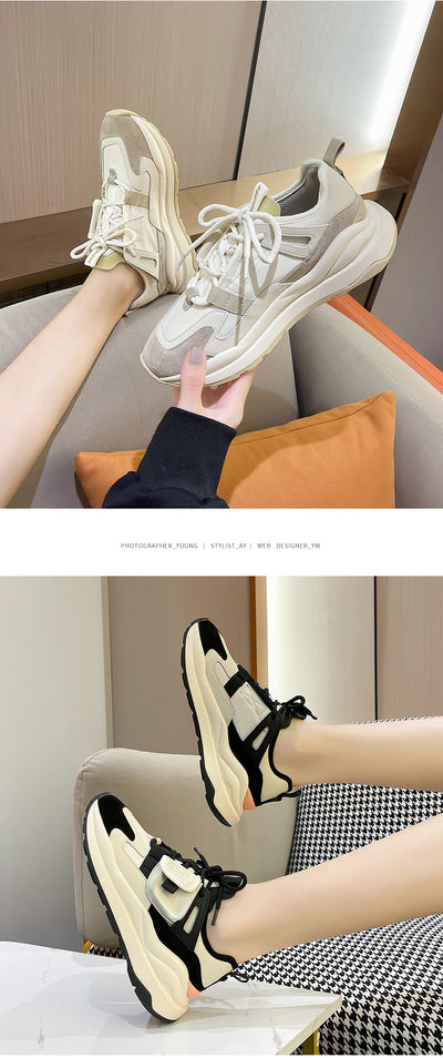 Zapatillas de Entrenamiento para Mujer con Bolsillo de Cuero - Diseño Funcional para Correr - Image 8