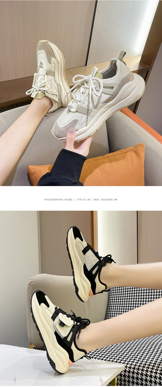 Zapatillas de Entrenamiento para Mujer con Bolsillo de Cuero - Diseño Funcional para Correr - Image 8