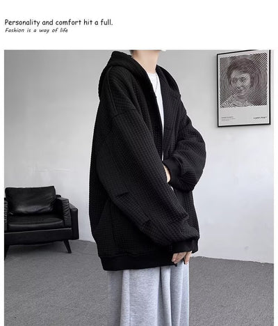 Cardigan de Pana Texturizada para Hombre - Otoño/Invierno - Image 15