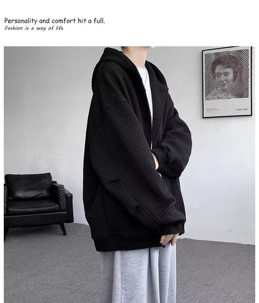 Cardigan de Pana Texturizada para Hombre - Otoño/Invierno - Image 15