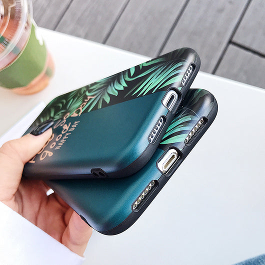 Funda para Celular con Diseño de Hoja de Plátano Entrelazada - Image 4
