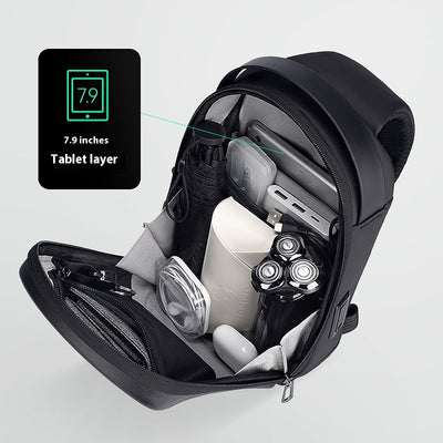 Bolsa Mensajero Impermeable Hard Shell para Hombre - Image 3