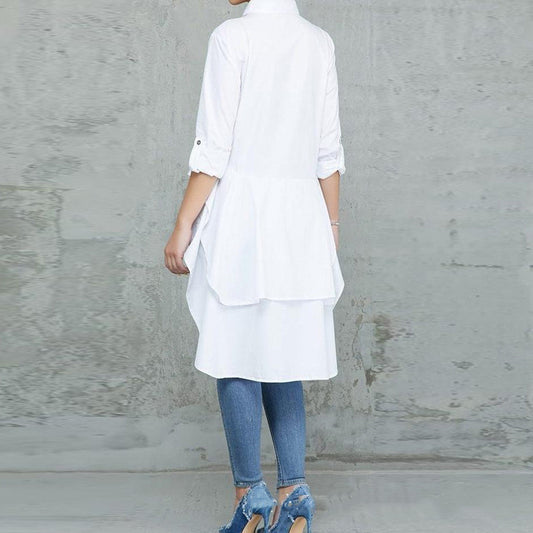 Camisa con Bajo Irregular - Image 2