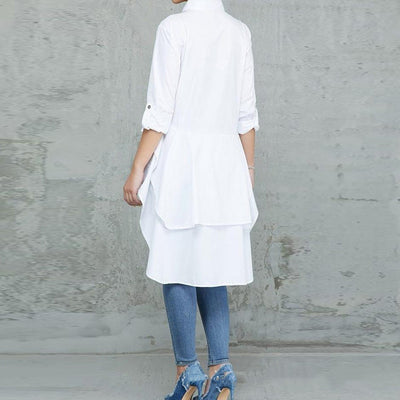 Camisa con Bajo Irregular - Image 2