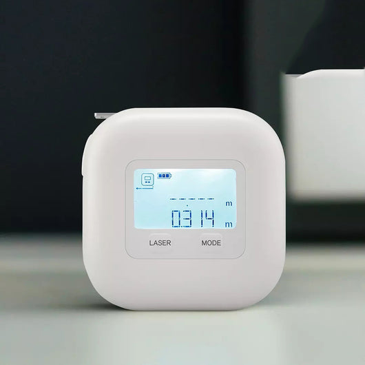 Medidor Láser Digital de Distancia con Tecnología Infrarroja de Alta Precisión