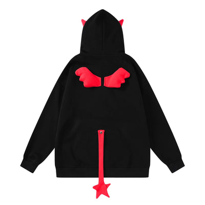 Cardigan Hoodie Infantil con Bordado de Araña y Letras - Image 16