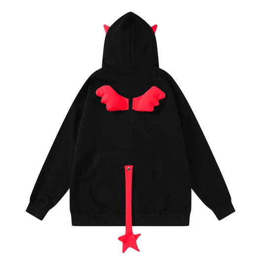 Cardigan Hoodie Infantil con Bordado de Araña y Letras - Image 16