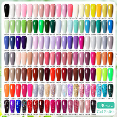 Kit Completo de Esmalte UV 130 Colores - Gel Koudan Profesional - Image 5