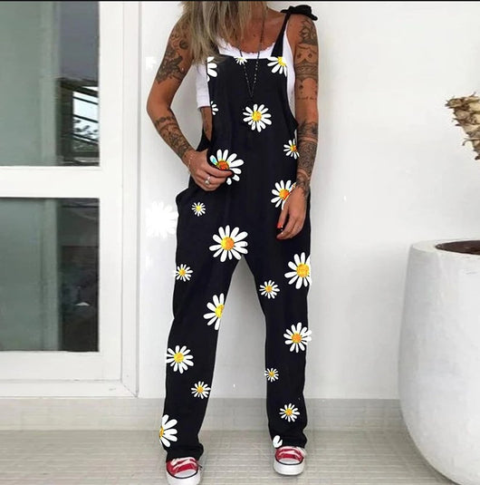 Overol Estilo Urbano con Estampado Calavera para Mujer - Image 16