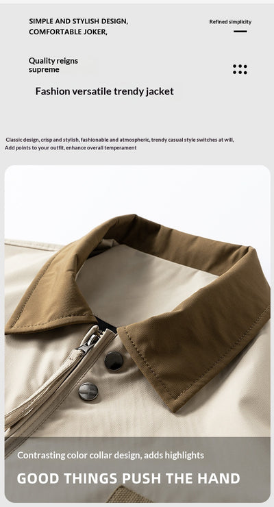 Chaqueta Piloto Retro para Hombre - Estilo Vintage Workwear - Image 11