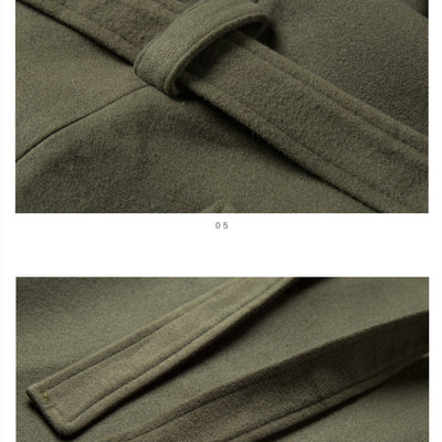 Abrigo Largo Grueso y Cálido para Hombre - Image 7