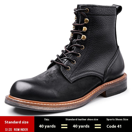 Botas Martin Retro Gruesas para Primavera y Otoño - Image 8