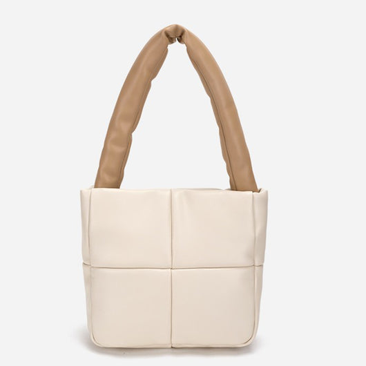 Bolso de Mano Elegante en Cuero Suave con Diseño Acolchado - Image 8