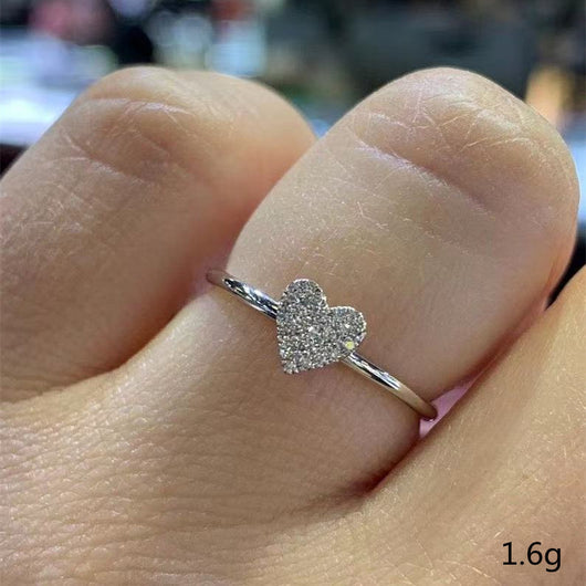 Anillo de Plata con Circones Incrustados - Símbolo de Amor Eterno - Image 12