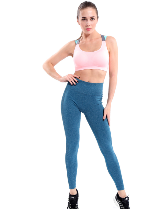 Pantalones deportivos cómodos color durazno