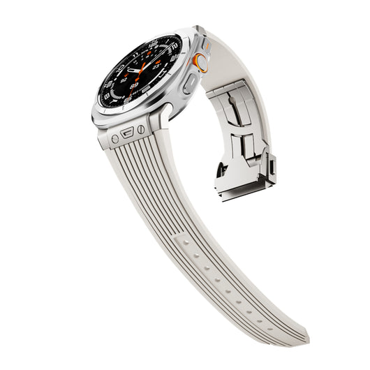 Correa de Reloj de Silicona y Aleación con Textura de Grano - Image 6