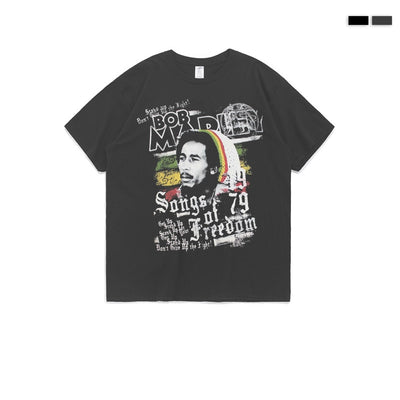 Camiseta Estampada Bob Marley para Hombre - Image 9
