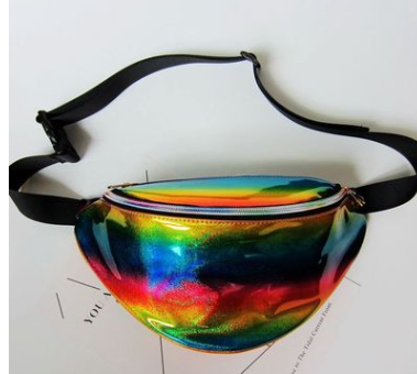 Bolsa Transparente Láser para Cintura - Bolsa Deportiva Multifuncional para Mujer - Image 6