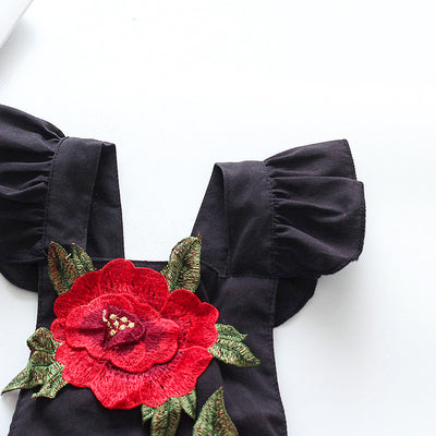 Jumpsuit Floral de Verano para Niñas - Image 3