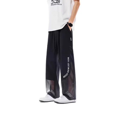 Pantalones Rectos de Seda de Hielo para Hombre - Cómodos y Frescos - Image 6