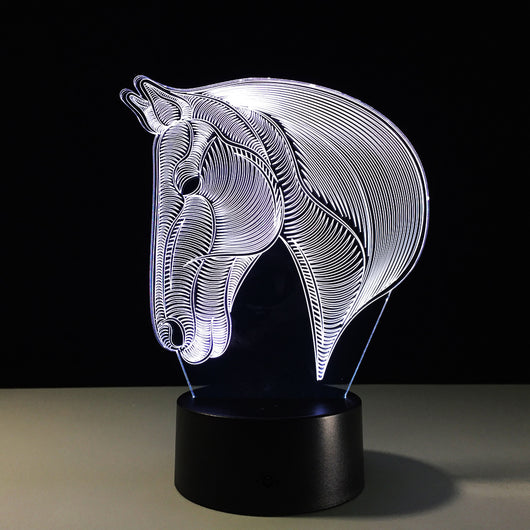 Lámpara LED Nocturna Cabeza de Caballo