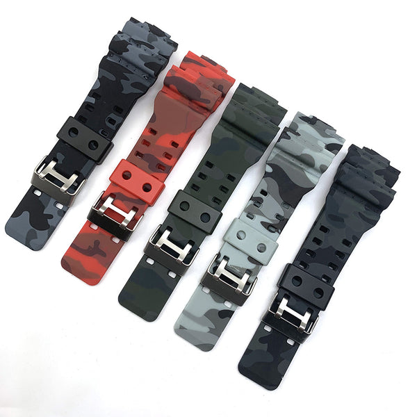 Correa de Camuflaje de Goma para G-Shock