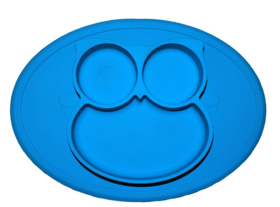 Plato Infantil de Silicona Integrada Grado Alimenticio - Bandeja Antideslizante para Niños - Image 3