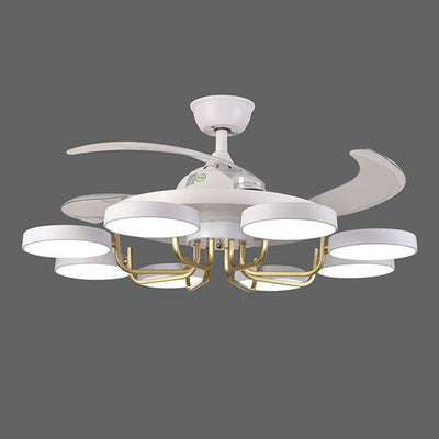 Ventilador de Techo Nórdico Minimalista con Luz LED - Image 10