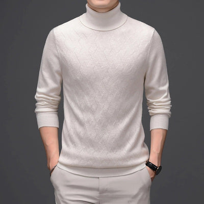 Suéter de Lana Gruesa para Hombre - Abrigo Perfecto para Otoño e Invierno