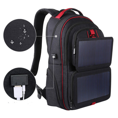 Mochila Solar 14W - Carga tu dispositivo en cualquier lugar - Image 5