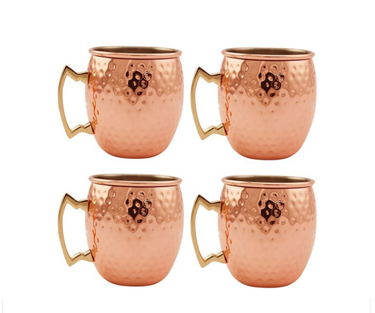 Taza Térmica Moscow Mule de Acero Inoxidable con Baño de Cobre Martillado - Image 10