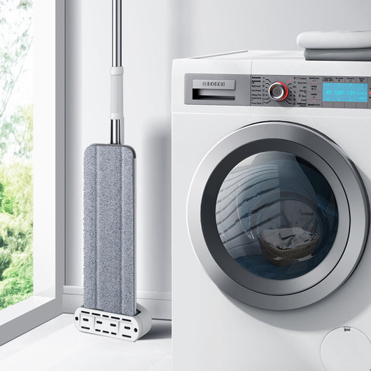 Mopa Plana Mágica con Escurridor Manual - Limpieza Fácil para Pisos de Cocina