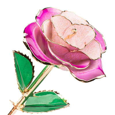Rosa Dorada 24K con Caja de Regalo - Presente Perfecto para San Valentín - Image 46