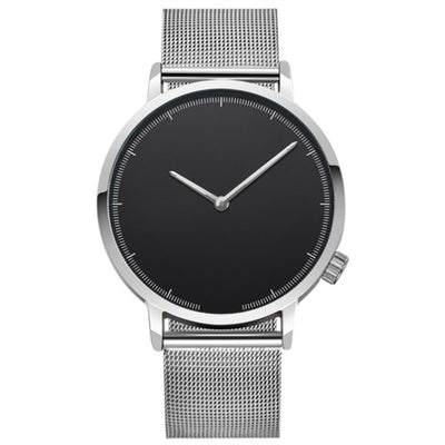 Reloj de Cuarzo Minimalista Unisex con Malla Grabada - Image 6