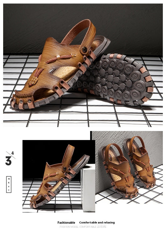 Sandalias Grandes para Hombre - Zapatos de Playa Transpirables Antideslizantes - Image 29