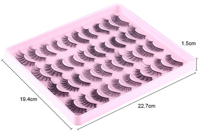 Pestañas Postizas Voluminosas Efecto Natural - Fibra Sintética Premium - Image 18