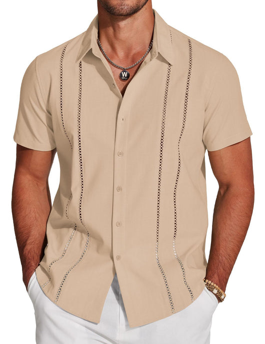 Camisa Hawaiana Casual para Hombre - Estilo Versátil y Moderno - Image 10