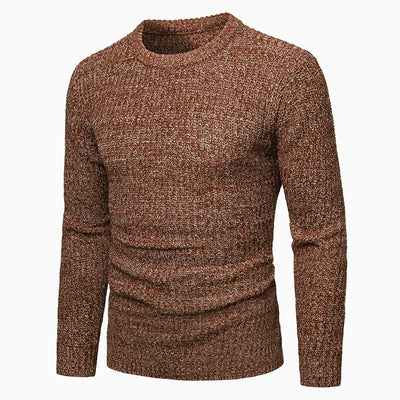 Suéter Cuello Redondo para Hombre - Pullover Casual de Manga Larga - Image 8