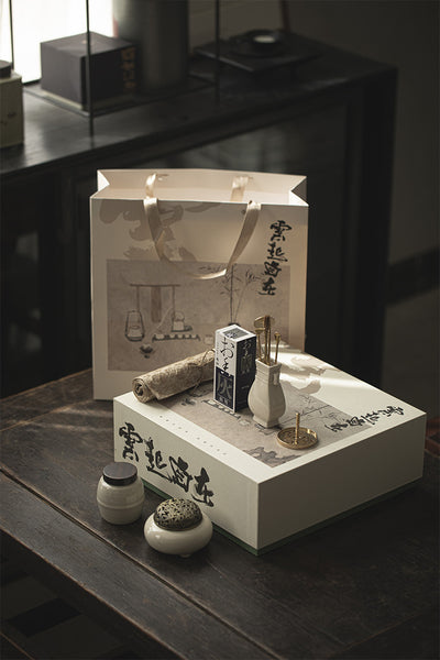 Quemador de Incienso Estilo Chino en Cobre Puro con Caja de Regalo - Juego Completo para Ceremonia del Té - Image 17