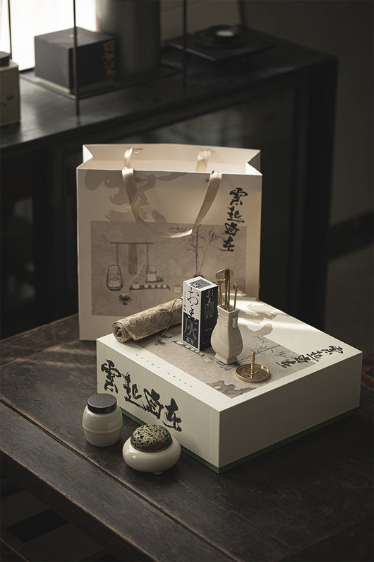 Quemador de Incienso Estilo Chino en Cobre Puro con Caja de Regalo - Juego Completo para Ceremonia del Té - Image 17