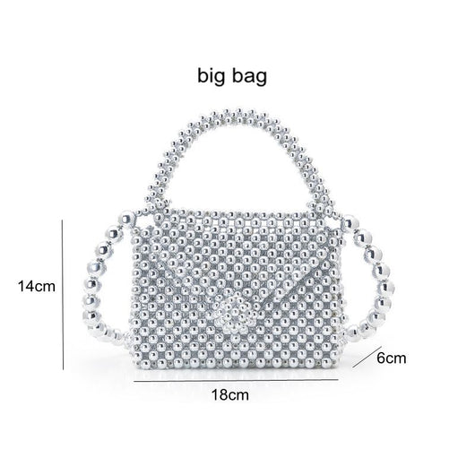 Bolsa Diagonal Tejida Artesanal Mini - Diseño Cute Acrílico Hecho a Mano - Image 13