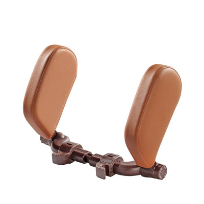 Almohada Cervical Ajustable para Auto - Soporte Ergonómico de Cuero para Viajes - Image 15