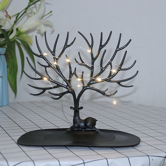 Organizador de Joyas con Soporte Decorativo Árbol - Estuches y Exhibidor para Anillos, Collares y Pulseras - Image 27