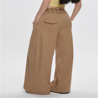 Pantalones Casuales de Cintura Alta a Cuadros para Mujer - Colección Verano - Image 4