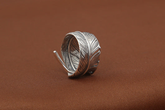 Anillo de Plata Tailandesa Vintage Águila Volante Takahashi Goro para Hombre - Image 7