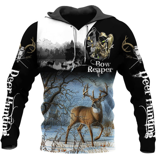 Sudadera con Capucha y Cierre de Impresión Digital 3D - Image 3