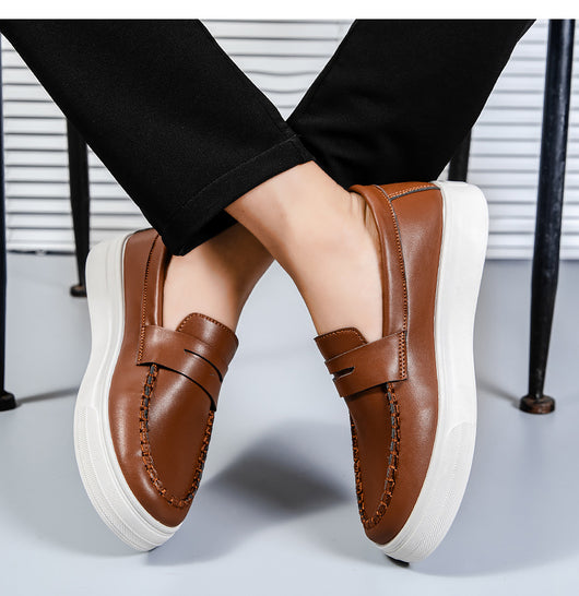 Zapatos Casuales Británicos Estilo Verano Transpirables Gommino - Image 11