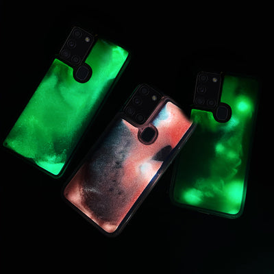 Funda Fluorescente Antiimpacto con Efecto Arenas Movedizas para Celular - Image 12
