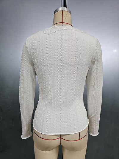 Polera Base Slim Manga Larga para Mujer - Image 15